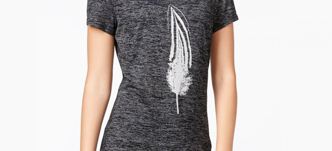 Feather Graphic T-Shirt