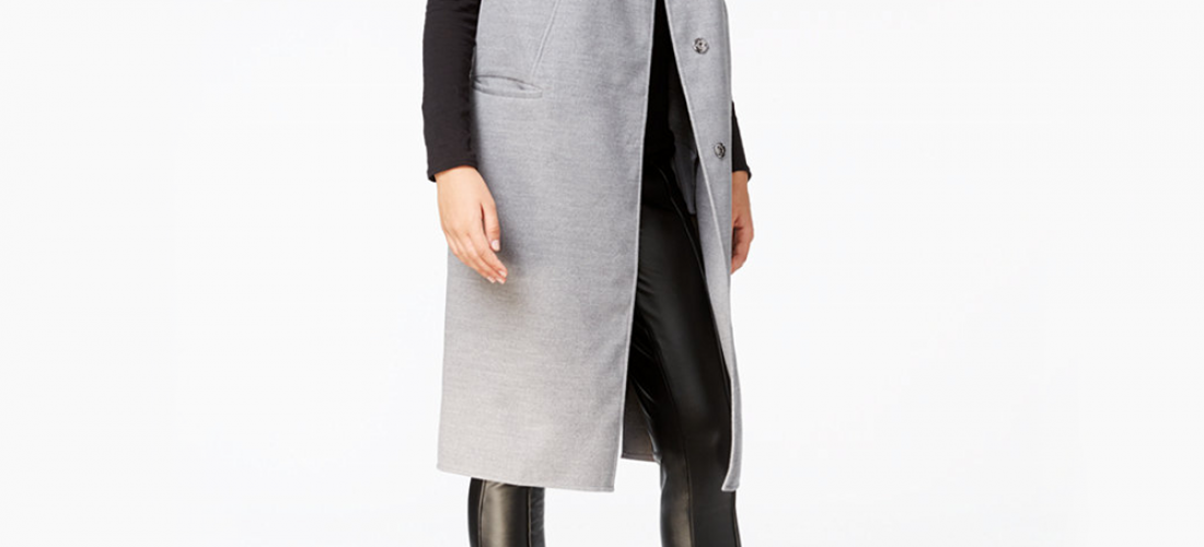 Long Snap-Button Vest