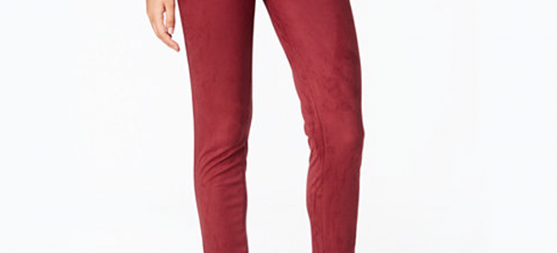 Faux-Suede Leggings